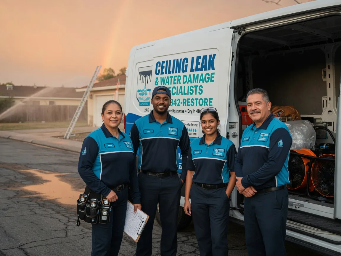 Ceiling Leak Cleanup company in Pontotoc, TX
