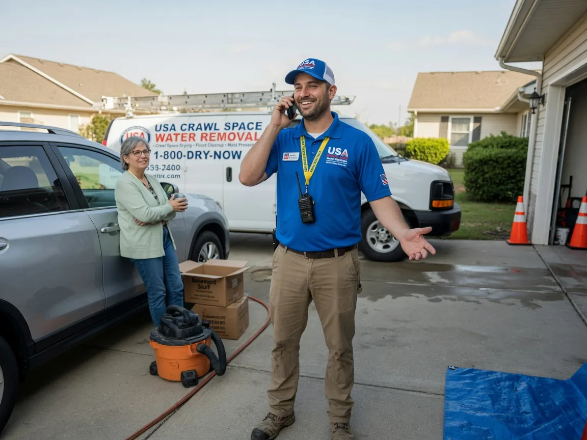 Crawl Space Water Removal Pontotoc, TX FAQs
